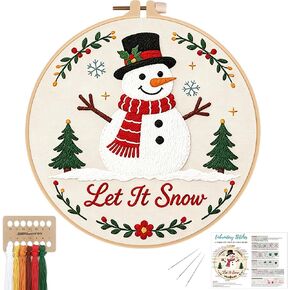 Louise Maelys Christmas Embroidery Kit for Beginners Adults in Saudi Arabia