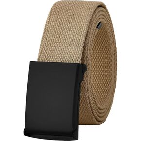 Falari Canvas Web Belt Fully Adjustable Cut to Fit Golf Belt Flip Top Buckle in Saudi Arabia