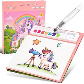 Watercolor Paint Set, 20 Sheets Watercolor Paper for 5-13 Years Old Kids in Kuwait