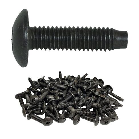 RackGold 10-32 Rack Screws 100 Pack-USA Made in Kuwait