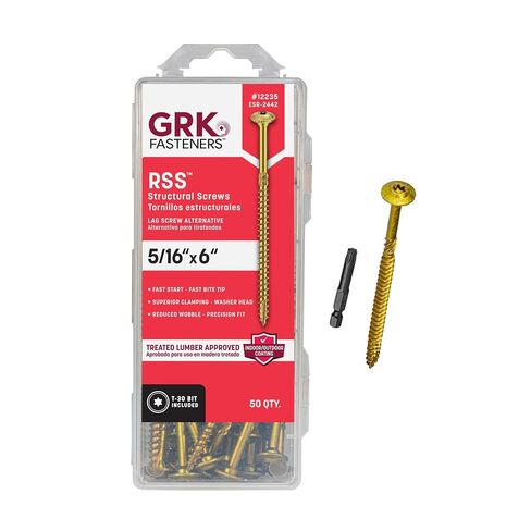 GRK 772691102218 RSS Bulk 5/16 بوصة في 3-1/8 بوصة، 500 في كل صندوق in Kuwait
