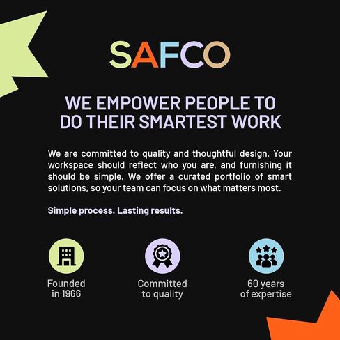 سلة المهملات البلاستيكية من منتجات Safco يمكن التخلص منها بدون استخدام اليدين، رائعة للاستخدام المنزلي/التجاري، سعة 8 جالون، أسود (9924BL) in Kuwait