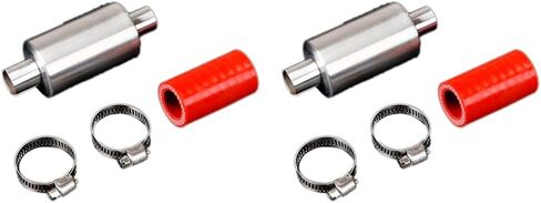 2X New Exhaust Tuned Pipe Muffler for 1/5 KM Rovan Baja 5B 5T 5SC 5SS RC Boat Parts RC Boat Muffler in Kuwait