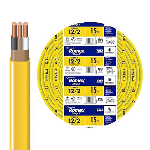 وودز 28828226 12/2 15 بوصة سلك NM-B W/G in Kuwait