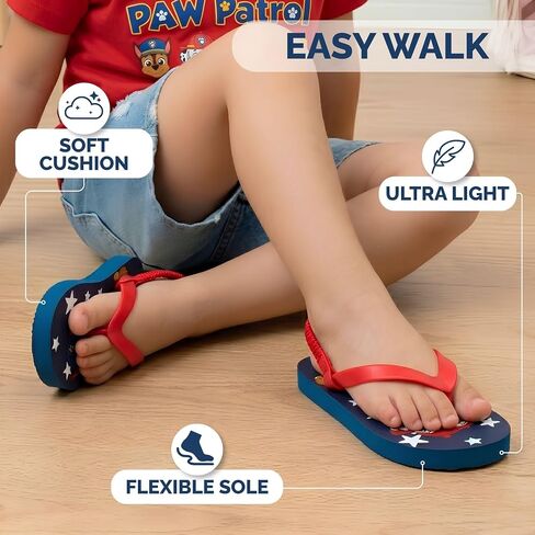 Nickelodeon Girls Boys character flip flops sandals kids water shoes - Paw Patrol Blues Clues Baby Shark - thong beach slides summer slip on quick dry toddler little kid in Kuwait