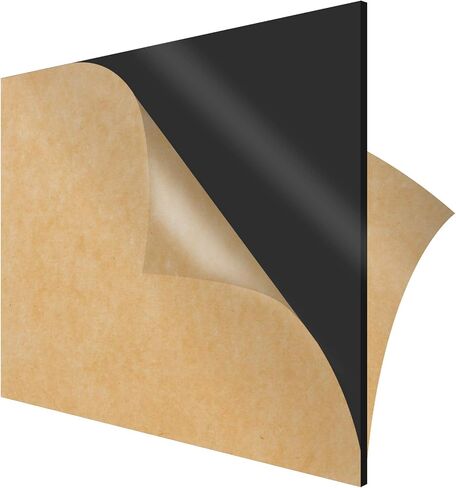 SimbaLux Acrylic Sheet Black Opaque Cast Plexiglass 12" x 12" Square Panel 1/4" Thick (6mm) Plastic Plexi Glass Board with Protective Paper for Signs, DIY Display Projects, Craft, Easy to Cut in Kuwait