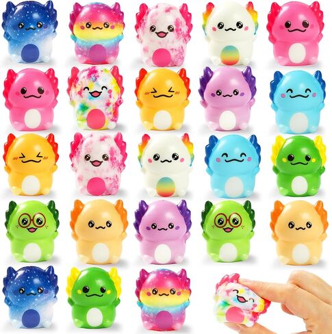 24Pcs Halloween Squishies Toys for Adult,Halloween Party Favors Squishy Toy in Kuwait