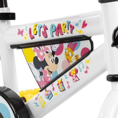 Huffy 12" Disney Minnie Mouse Kids Bike with Lights, Fits Riders 37"-42" in Kuwait