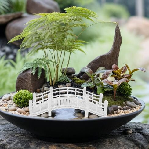 SOIMISS Dollhouse Miniature Bridge Vintage Arch Bridge for DIY Bonsai Micro Garden Decor for Terrarium Fairy Tale Garden Accessory Small Craft for Dollhouse Scene in Saudi Arabia