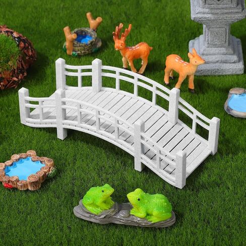SOIMISS Dollhouse Miniature Bridge Vintage Arch Bridge for DIY Bonsai Micro Garden Decor for Terrarium Fairy Tale Garden Accessory Small Craft for Dollhouse Scene in Saudi Arabia