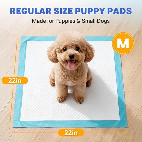 VISRIE 250 Pack Puppy Pads 22" x 22", 6-Layer, Super Absorbent Dog Pee Pads in Saudi Arabia