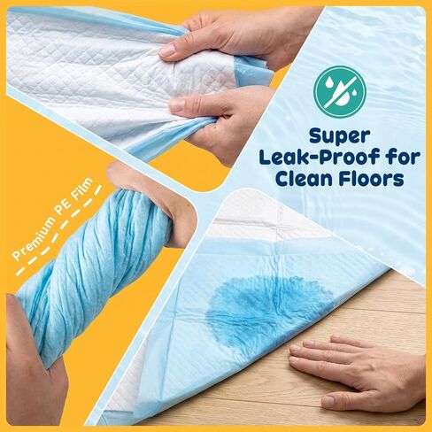 Disposable XL Dog Pee Pads 28x34 50 ct, Puppy Potty Training & Senior Dogs in Saudi Arabia