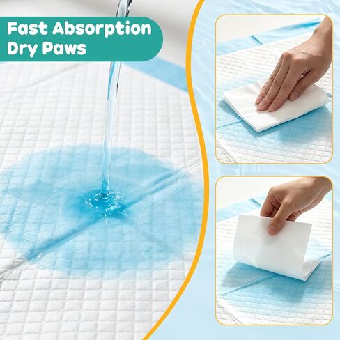 Disposable XL Dog Pee Pads 28x34 50 ct, Puppy Potty Training & Senior Dogs in Saudi Arabia
