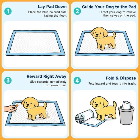 Disposable XL Dog Pee Pads 28x34 50 ct, Puppy Potty Training & Senior Dogs in Saudi Arabia