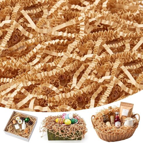 1 LB Iridescent Crinkle Cut Paper Shred Filler, Shredded Paper for Gift Box in Saudi Arabia