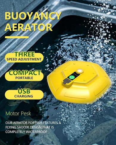 Aerator for Fish Live Minnows Bucket Bait with Fishing Floats Tank Air Bubbler Rechargeable Floating Pump Cooler Basket Portable Well Continuous Oxygen Faucet Tanks Bubble in Saudi Arabia