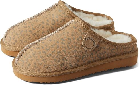 Fireside by Dearfoams Unisex-Child Dempsey Shearling Indoor/Outdoor Clog Slipper in Kuwait