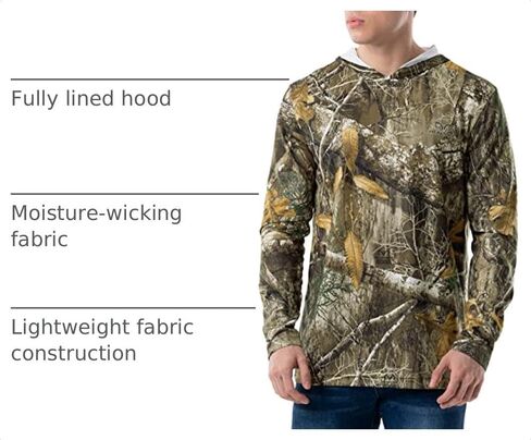 Realtree Men's Performance Pullover Hoodie in Kuwait