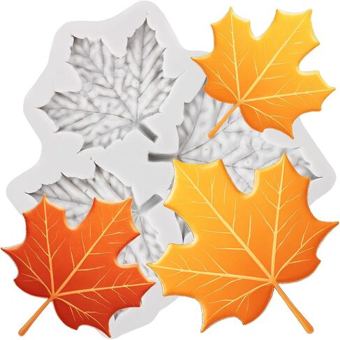 Leaf Polymer Clay Molds Fern Leaves Vine Leaf Silicone Mold in Saudi Arabia