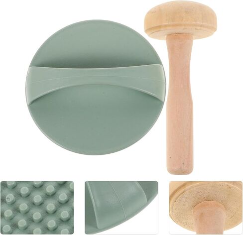 GRADENEVE Wooden Mushroom Roller Printmaking Kit for Beginners and Pros in Kuwait