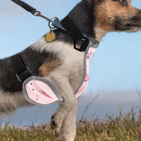 Pink Polyester Corgi Belly Protector for Male Dogs XS in Saudi Arabia