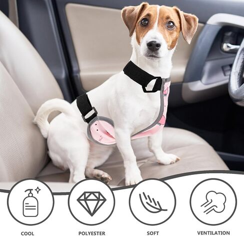 Pink Polyester Corgi Belly Protector for Male Dogs XS in Saudi Arabia