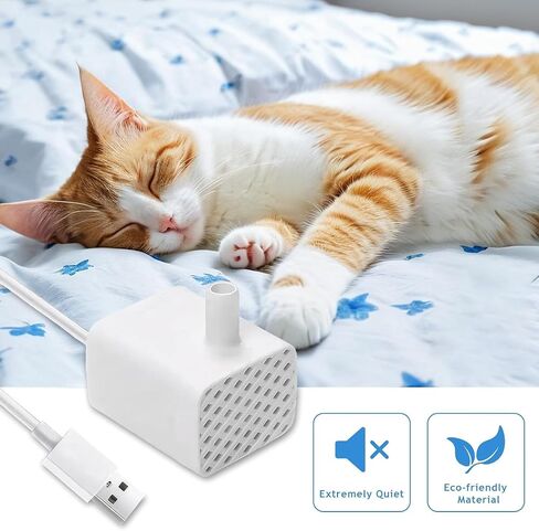 Water Pump for Pet Fountain,Smart cat Water Fountain-White HB-200 in Kuwait
