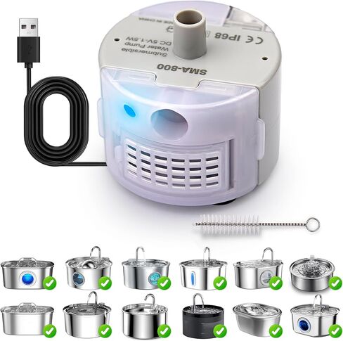 Cat Water Fountain Pump, SMA-800 Water Fountain Pump in Kuwait