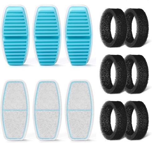 FOFNON Cat Water Fountain Filters: 12 Cat Fountain Replacement Filter in Kuwait