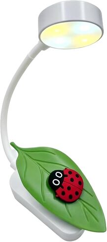 Rechargeable Embroidery Hoop Light, Cute Leaf & Ladybug Shape in Saudi Arabia
