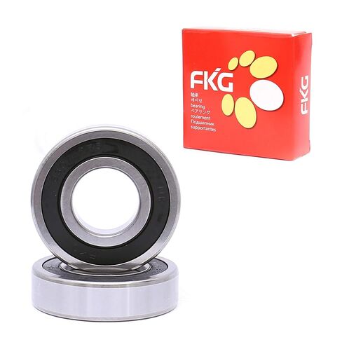 FKG 6306-2RS 30x72x19mm Deep Groove Ball Bearing Double Rubber Seal Bearings Pre-Lubricated 2 Pcs in Kuwait