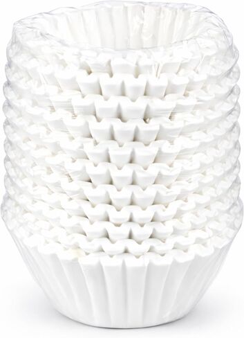 Drink Katy’s Large Coffee Filters - 12 Cup Commercial Coffee Filters - Premium, All-Natural, Big & Tall Filters Compatible with Bunn Coffee Machines - Woman Owned (500 Count / 1 Year+ Supply) in Kuwait