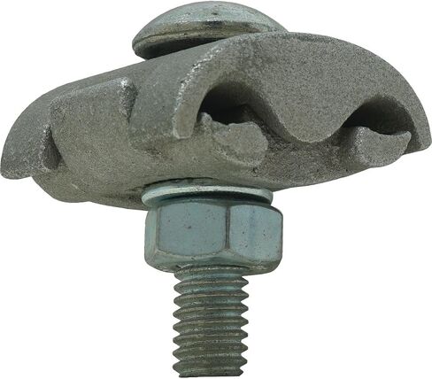 Southwire 65176240 GVCL4/0-2A Parallel, 1PK Groove Clamp, Grey in Kuwait