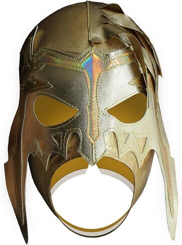 REY MISTERIO Lucha Libre Wrestling Mask (PRO - Fit) Costume Wear by Make It Count, Medium in Kuwait