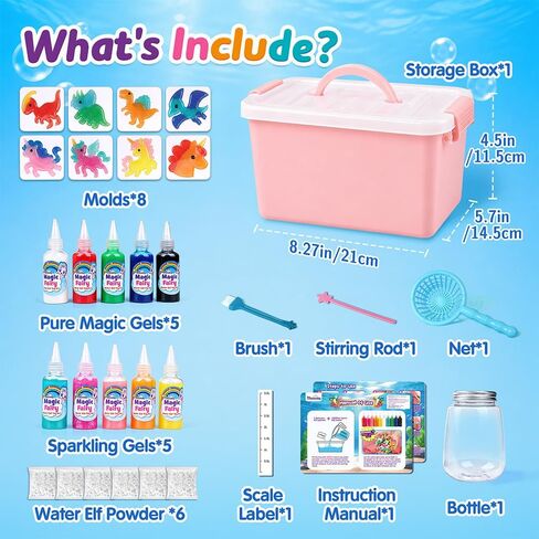 Mocoosy Magic Water Elf Toy Kit, Squishy Making Kit, Arts Crafts for Kids in Kuwait