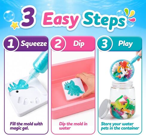 Mocoosy Magic Water Elf Toy Kit, Squishy Making Kit, Arts Crafts for Kids in Kuwait