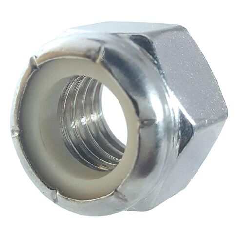 Fifty (50) 1/4-20 Zinc Plated Nylon Insert Hex Lock Nuts (BCP230) in Kuwait