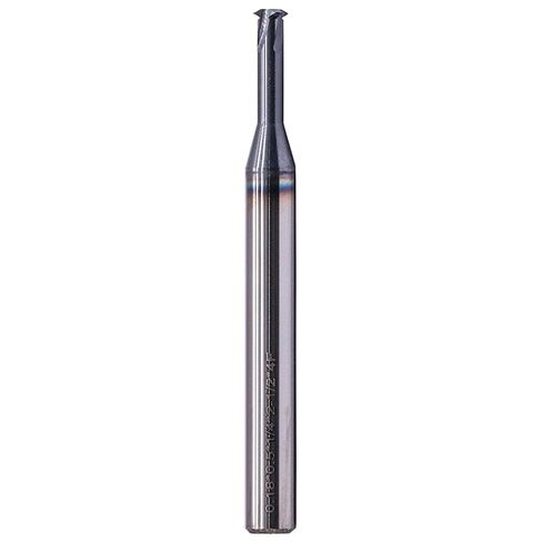 مطحنة طرفية من الكربيد الصلب مقاس 1/4 بوصة 20-56 TPI - مطلية بـ AlTiN، 4 فلوت - .180 بوصة قطر القطع، معقودة إلى الخيط .500 عميق، قطر الساق 1/4 بوصة، الطول الإجمالي 2-1/2 بوصة ، نهاية المربع in Kuwait