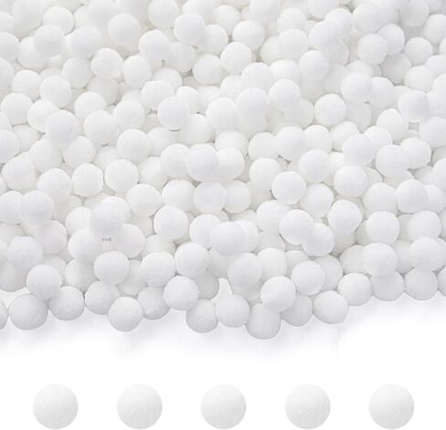Bouiexye 600 PCS Pom Poms 1cm Multicolor Bulk DIY Mini Pom Poms for Crafts, Holiday Decorations, Home and Art Projects in Saudi Arabia