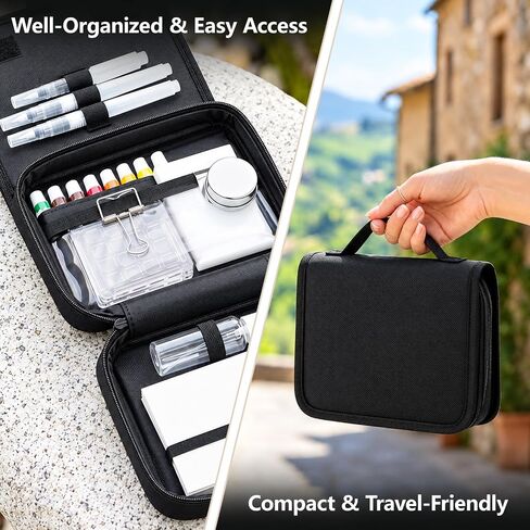 Travel Watercolor Paint Set, 24 Colors Mini Water Color Kit For Adult Kids in Saudi Arabia