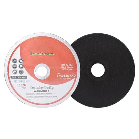 25 Pack 5" x.040 x7/8" Cut-Off Wheel - Metal & Stainless Steel Cutting Discs for Steel, Aluminum, Other Alloys in Saudi Arabia
