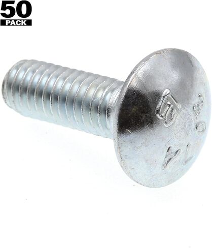 prime-line 9062832 عربة مسمار ، 5/16 in-18 × 1 سم ، مطلي بالزنك ، حزمة مكونة من 100 من الفولاذ المقاوم للصدأ in Kuwait
