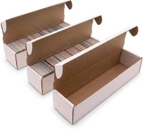 Trading Card Storage Box, 3-Pack, 800 Count, Woodhaven in Saudi Arabia