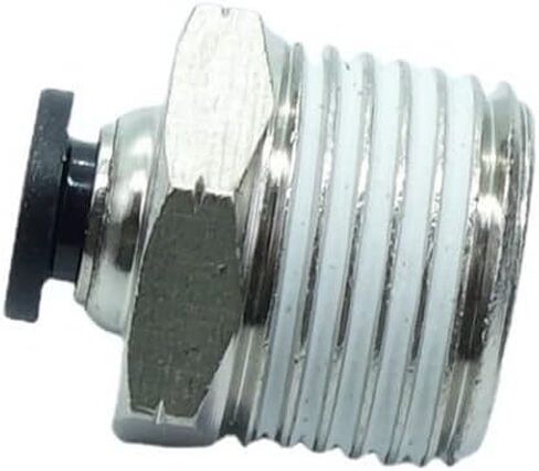 CDQBWQDJT 5 قطعة تركيب هوائي 1/4 "أنبوب OD دفع لتوصيل X 1/2 NPT موصل ذكر الأنابيب in Kuwait