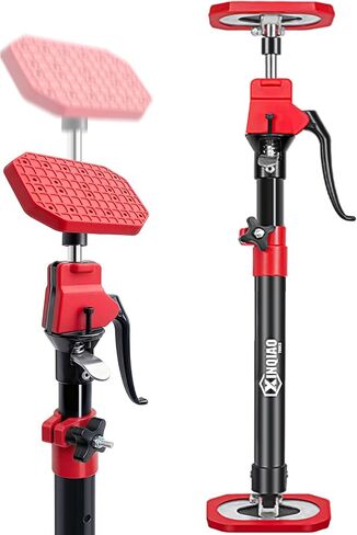 XINQIAO Third Hand Tool 3rd Hand Support System, Premium Steel Support Rod with 154 LB Capacity for Cabinet Jack, Drywall Jack& Cargo Bars, 18.5 IN-29.5 in Long, 2 PC in Kuwait