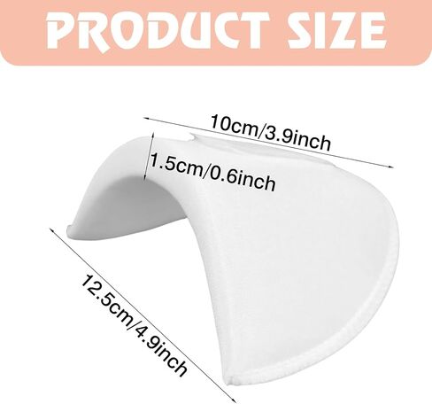 Reusable Shoulder Pads, Removable Shoulder Pads for Women Suit Clothes Sewing Accessories in Saudi Arabia
