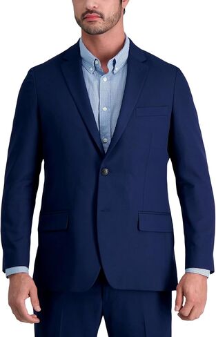 Haggar Men's The Active Series Stretch Classic Fit Suit Separate Coat Regular and Big & Tall Sizes in Kuwait