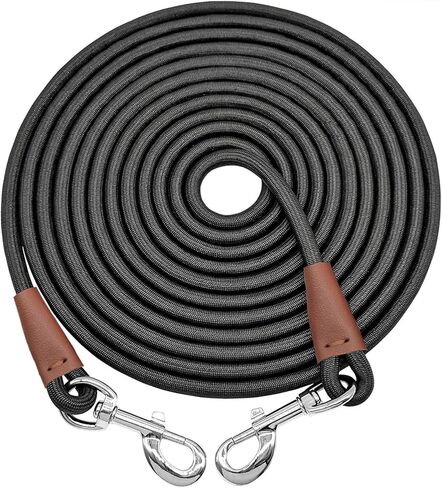 Dog Tie Out Leash Long Tether 8-10-13-15-20-25-30-35-40-50-65FT in Kuwait