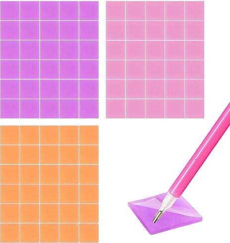 90PCS Diamond Art Wax Refills Kit, DIY Diamond Glue Clay Putty for Diamond Dots, Colorful Art Wax for Embroidery Accessories, Diamond Art Tools Set, Multi-Purpose Craft Supplies, 0.8 x 0.8 Inches in Kuwait