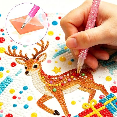 90PCS Diamond Art Wax Refills Kit, DIY Diamond Glue Clay Putty for Diamond Dots, Colorful Art Wax for Embroidery Accessories, Diamond Art Tools Set, Multi-Purpose Craft Supplies, 0.8 x 0.8 Inches in Kuwait